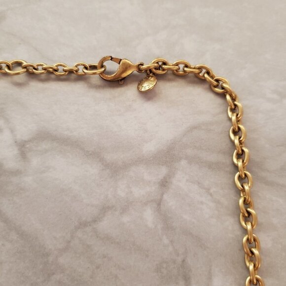 ✨ J.Crew Pink Rhinestone Crystal Cluster Stacked Statement Necklace ✨ - Picture 11 of 16